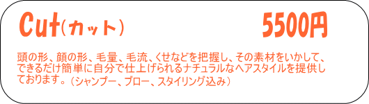 カット料金
